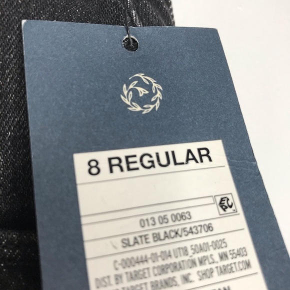 NWT Slate black denim skirt sz 8 - Picture 7 of 7